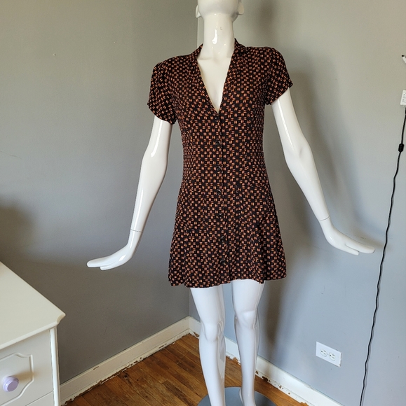 silence + noise Dresses & Skirts - Silence and Noise Mallory Retro Dress, GUC, Size S